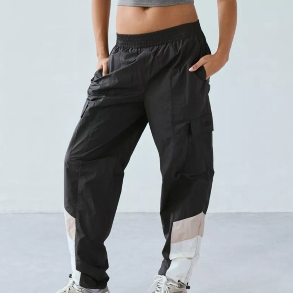 Starter Colorblock Nylon Track Pant, Size XL, Retail $110.00 USD